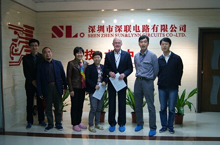 Nelco供應(yīng)商來(lái)訪高頻線路板廠—深聯(lián)高頻線路板材料供應(yīng)管理新突破