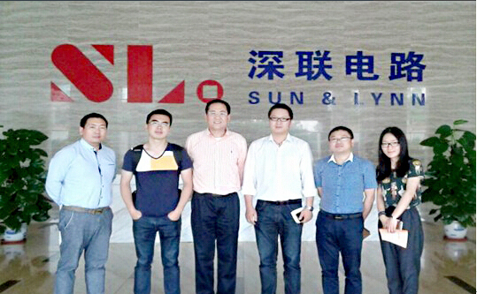 安防客戶(hù)?？低晛?lái)訪安防fpc廠家—贛州深聯(lián)
