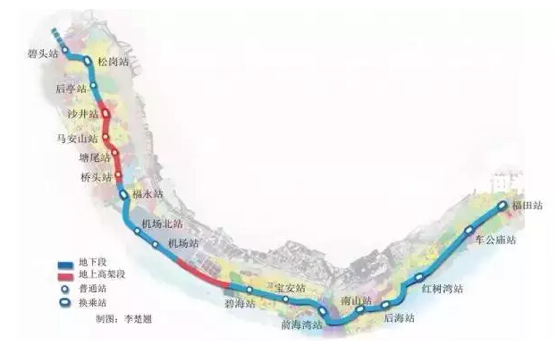 柔性電路板生產(chǎn)廠家：6月30日，深圳地鐵11號(hào)線試運(yùn)行，約嗎？