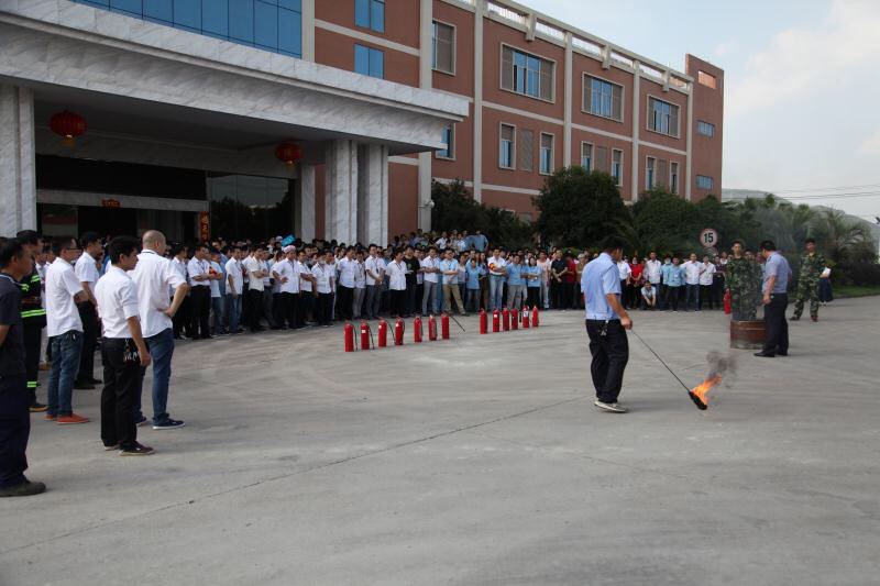 防患于未“燃”贛州指紋模塊軟板廠開展年度消防演習(xí)活動