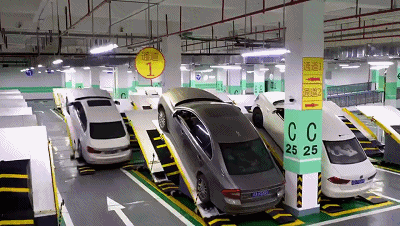 斜置式停車場，柔性電路板廠就問你實用不？