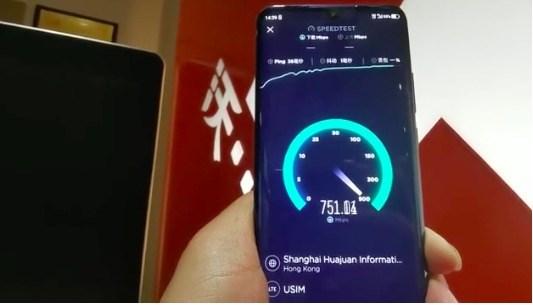 軟板廠之中國聯(lián)通5G來了，速度果然很快