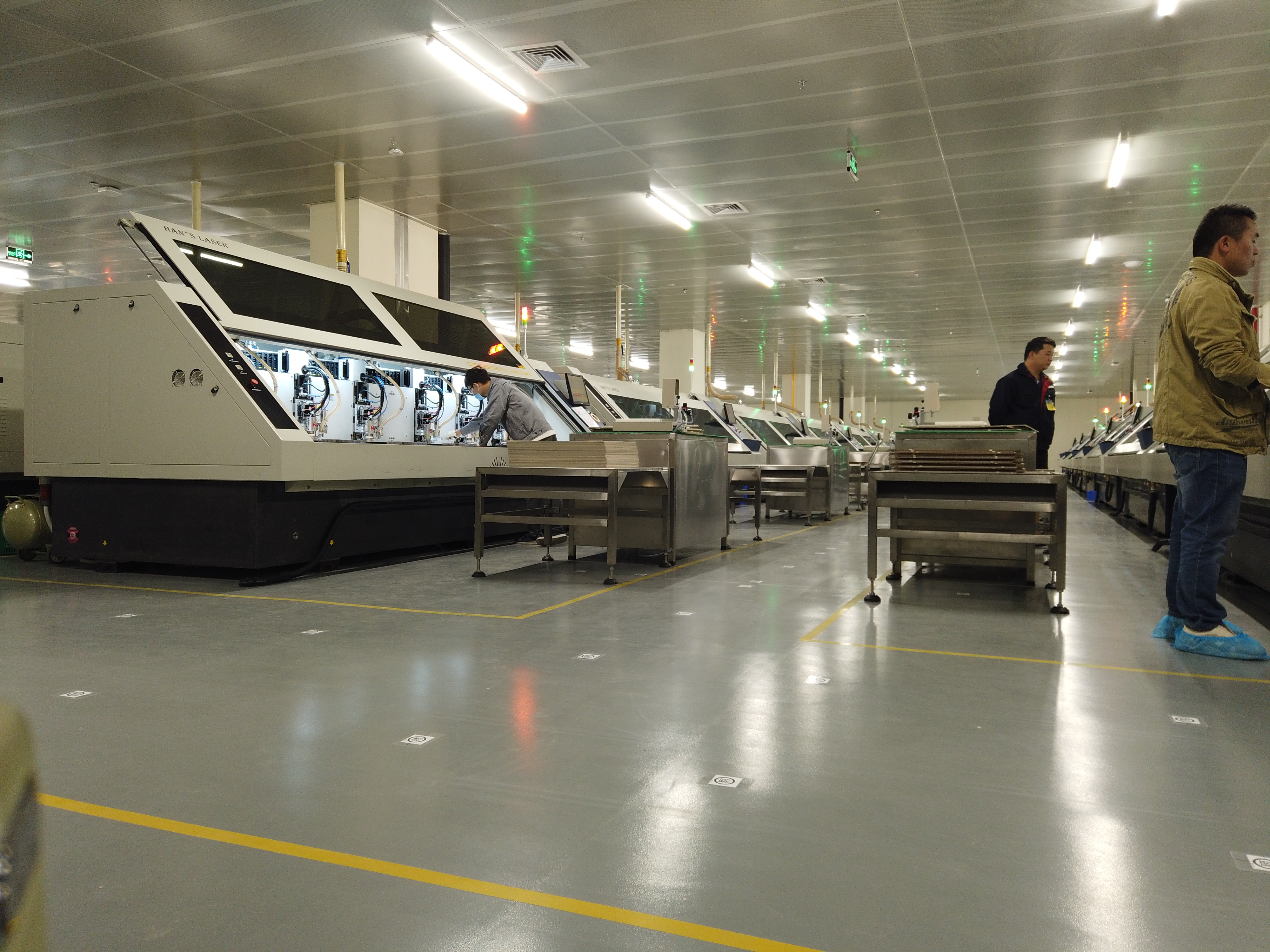 贛州深聯(lián)指紋模塊軟板廠生產(chǎn)效率提高了470%！